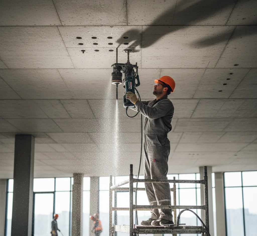 Kompresörlü Beton Kırma